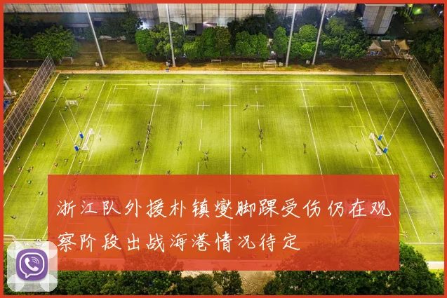 浙江队外援朴镇燮脚踝受伤仍在观察阶段出战海港情况待定